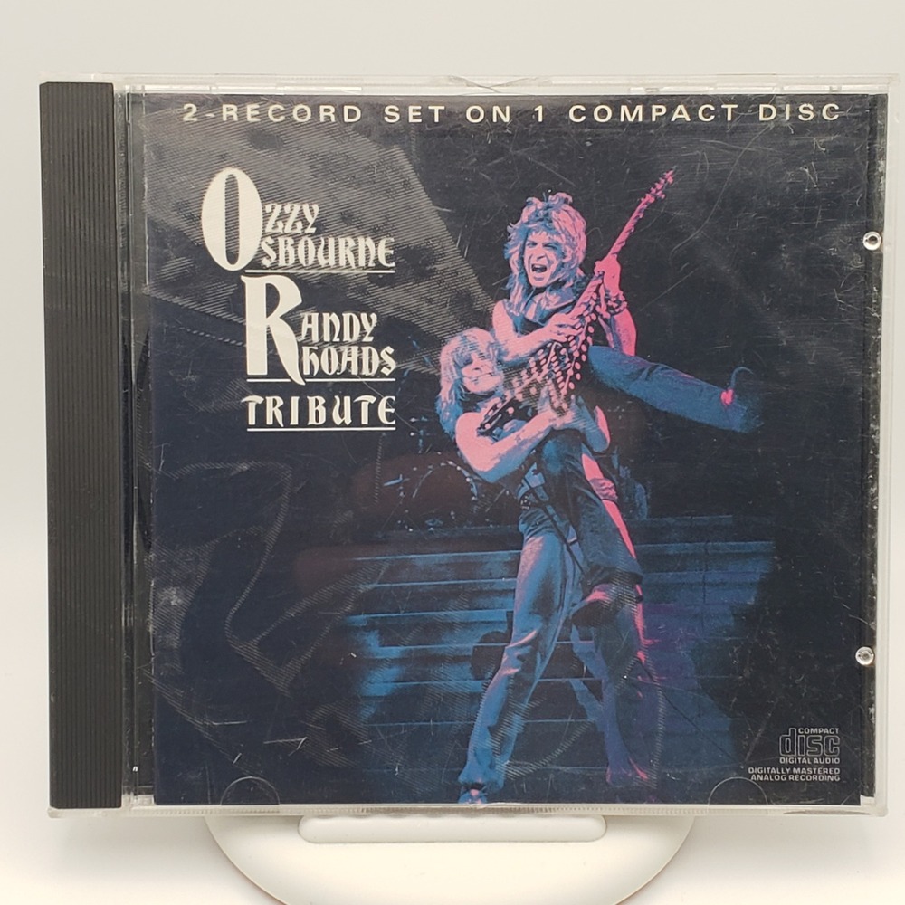 Ozzy Osbourne CD Tribute Randy Rhoads Live Album Heavy Metal